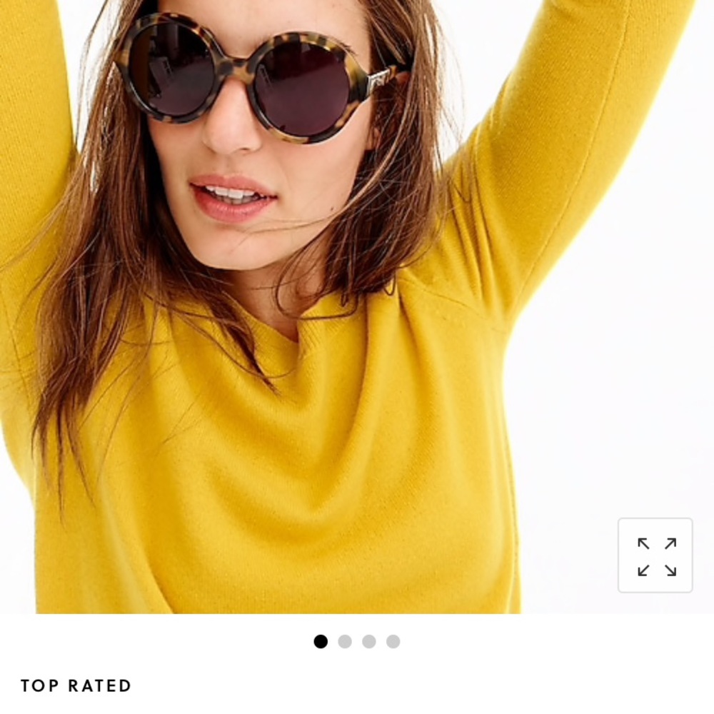 NEW J Crew Carnival Round Sunglasses